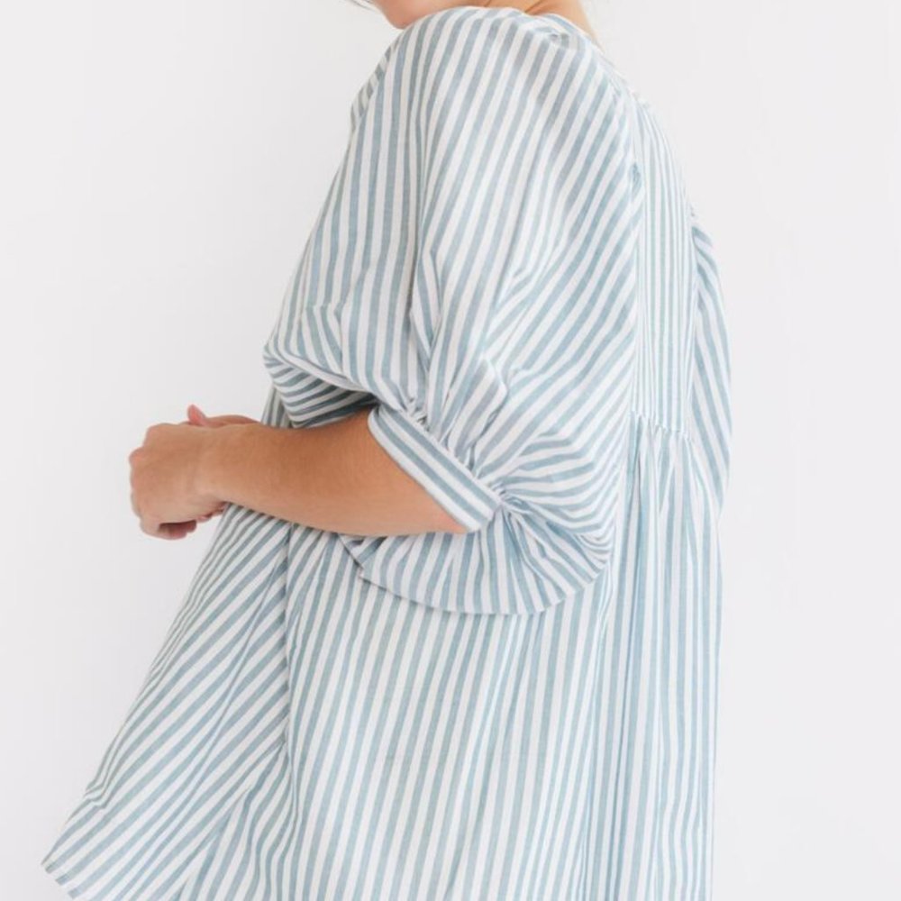 Mille Thalia Top in Calais Stripe - Picture 3 of 3